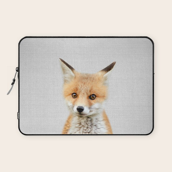 Baby Fox - Colorful Laptop Sleeve Gallery Image 1