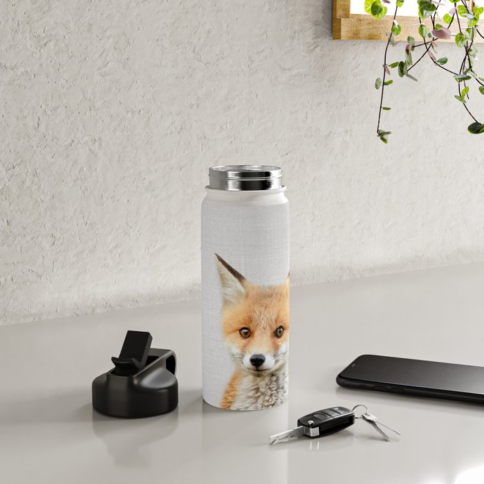 Baby Fox - Colorful Water Bottle Gallery Image 5