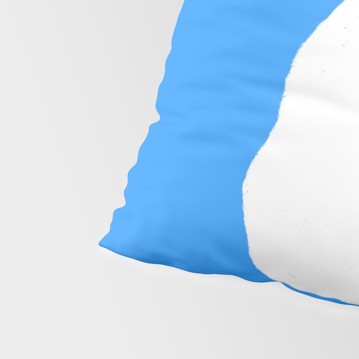 Cat Power! (Sky Blue & Pink) Pillow Sham Gallery Image 4