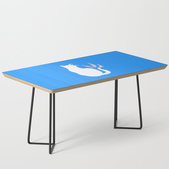Cat Power! (Sky Blue & Pink) Coffee Table Gallery Image 1