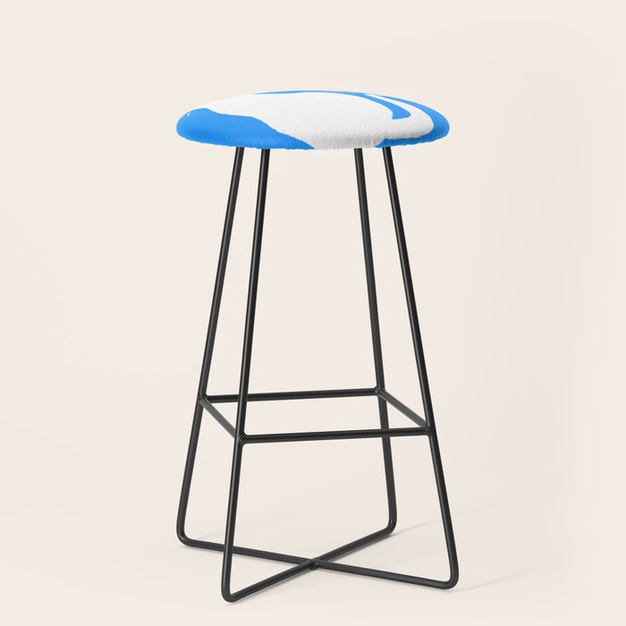 Cat Power! (Sky Blue & Pink) Stool Gallery Image 1