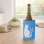Cat Power! (Sky Blue & Pink) Wine Chiller Gallery Image 4