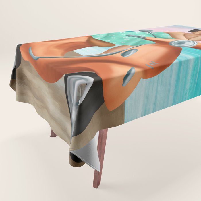 Seaside Reverie Tablecloth Gallery Image 1