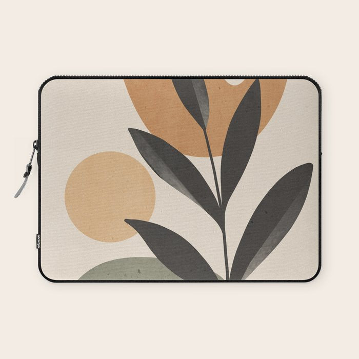 Abstract Minimal -Plant 9 Laptop Sleeve Gallery Image 1