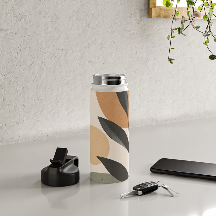 Abstract Minimal -Plant 9 Water Bottle Gallery Image 4