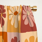 70's Daisy Bloom  Window Curtain Gallery Image 2