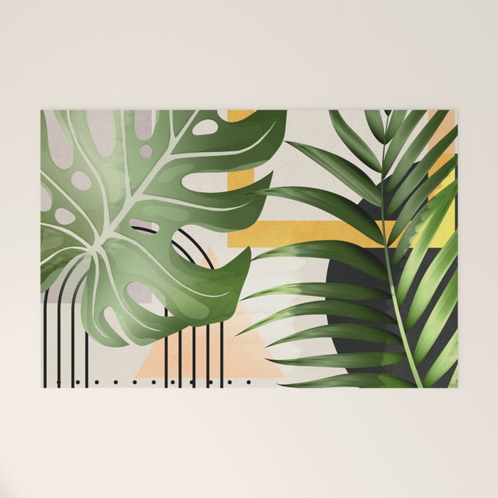 Nature Geometry XVIII Welcome Mat Gallery Image 1