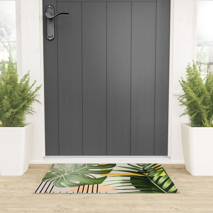 Nature Geometry XVIII Welcome Mat Gallery Image 3
