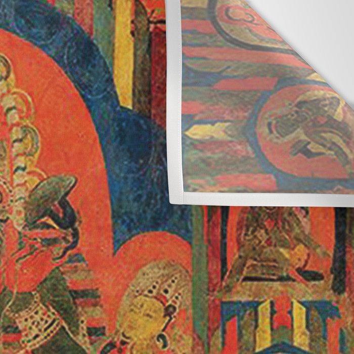 Hindu Krishna Tapestry Wall Tapestry Gallery Image 3