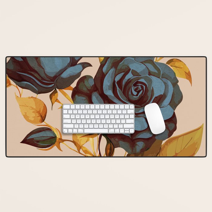 Flowers In Vase 4  Desk Mat Gallery Image 1