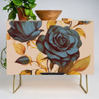 Flowers In Vase 4  Credenza Gallery Image 1