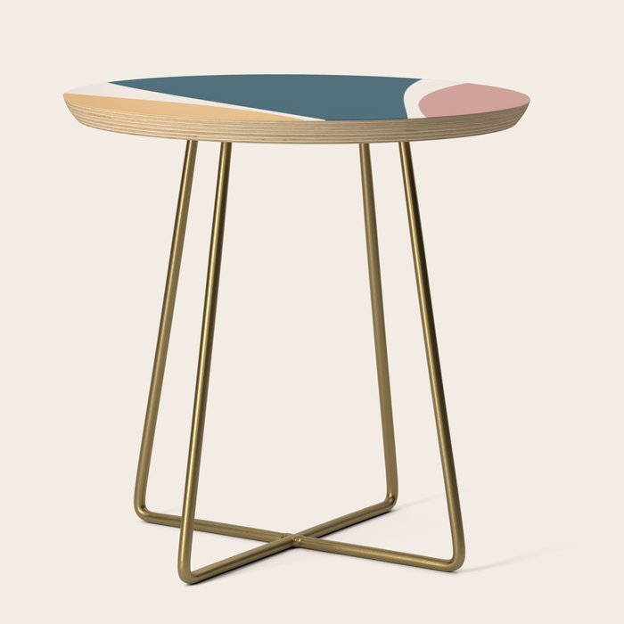 Minimalist Plant Abstract LXVI Side Table Gallery Image 1