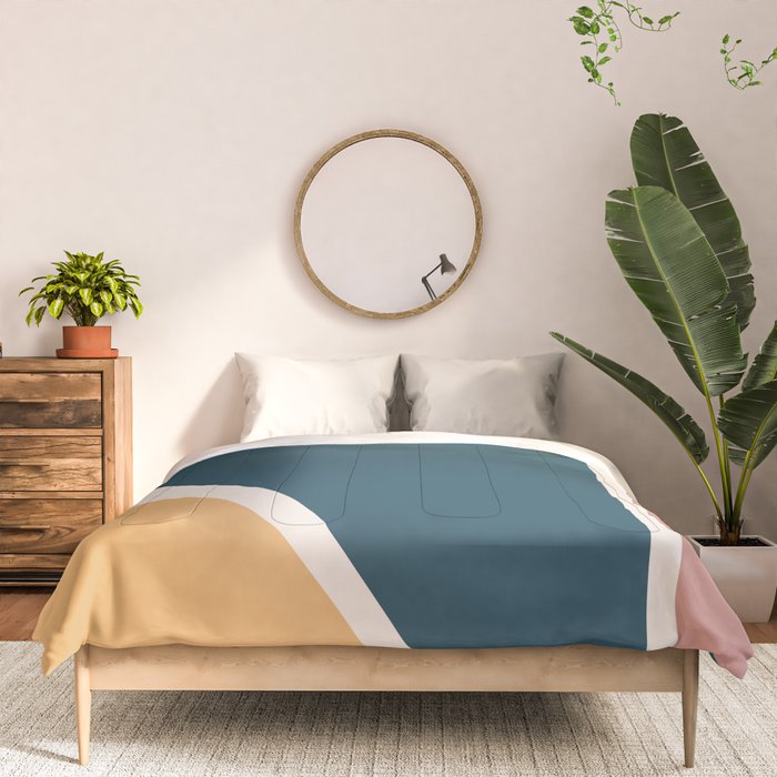 Minimalist Plant Abstract LXVI Comforter Gallery Image 3