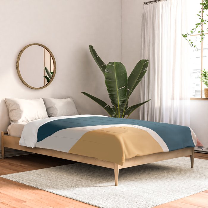 Minimalist Plant Abstract LXVI Comforter Gallery Image 2