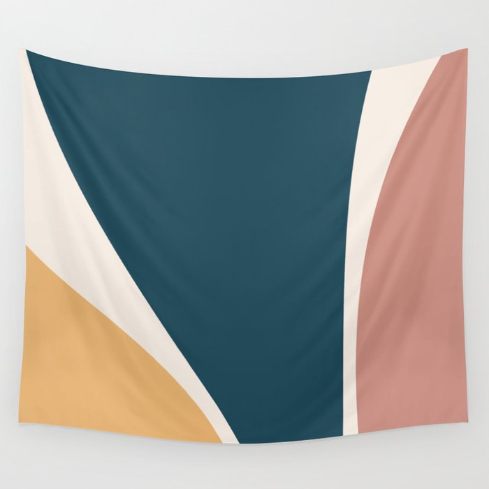 Minimalist Plant Abstract LXVI Wall Tapestry Gallery Image 1