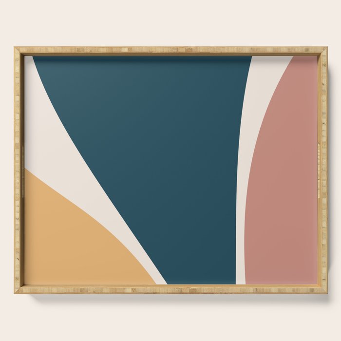 Minimalist Plant Abstract LXVI Serving Tray Gallery Image 1