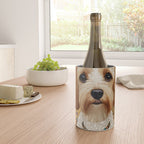 Klimt Dog with Colorful Geometric Background  Wine Chiller Gallery Image 4