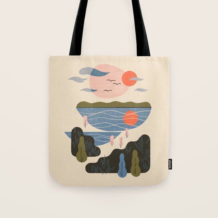 By The Sea Tote Bag Gallery Image 1