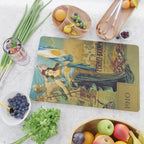 1910 Fernet Branca Liqueur Aperitif Advertisement Poster Print Cutting Board Gallery Image 2