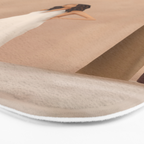 New White Dress Bath Mat Gallery Image 3