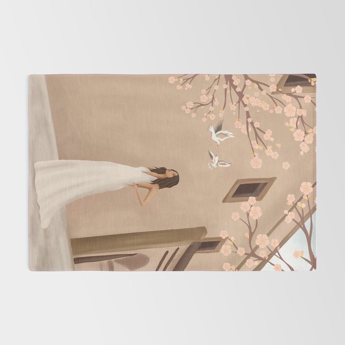 New White Dress Rug Gallery Image 2