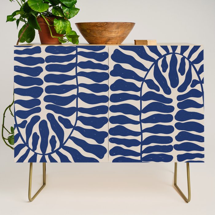 One Hundred-Leaved Plant #8 Credenza Gallery Image 1