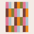 Color Block Stripes Poster Gallery Image 4