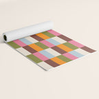 Color Block Stripes Yoga Mat Gallery Image 2