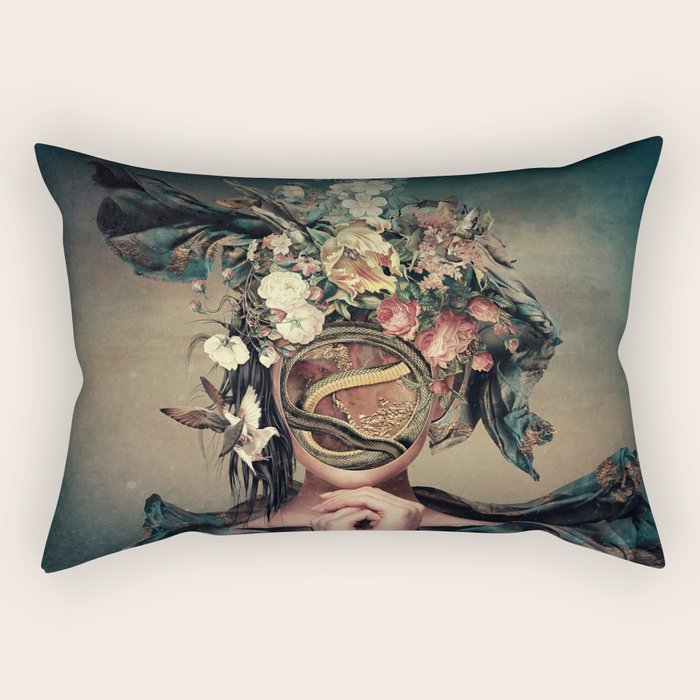 Full of life Rectangular Pillow Gallery Image 1