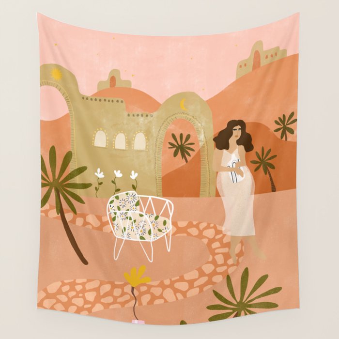 Safari Home Wall Tapestry Gallery Image 1