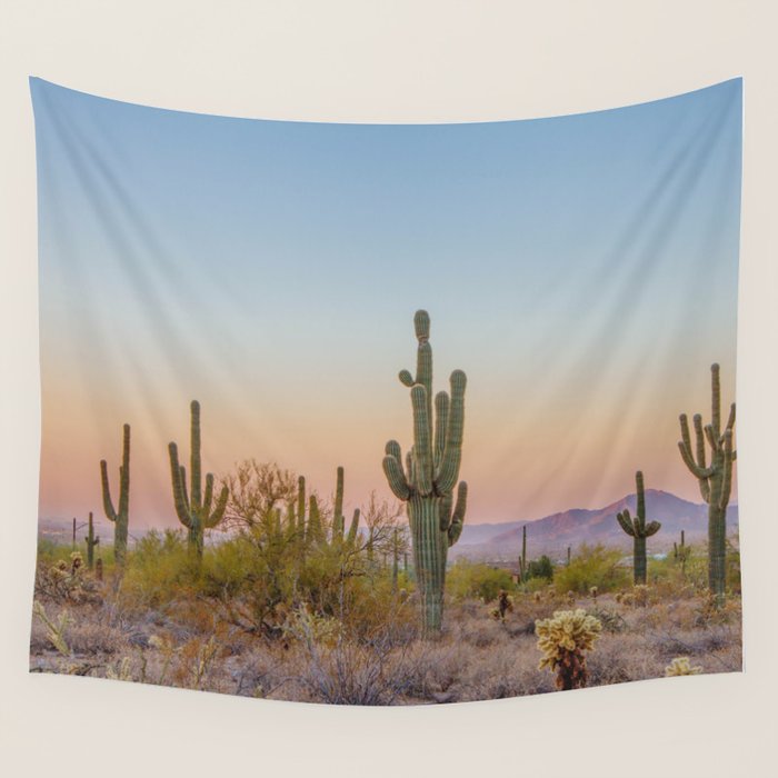 Desert / Scottsdale, Arizona Wall Tapestry Gallery Image 1