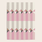 Soft Geometric Blush Pattern Poster Gallery Image 4