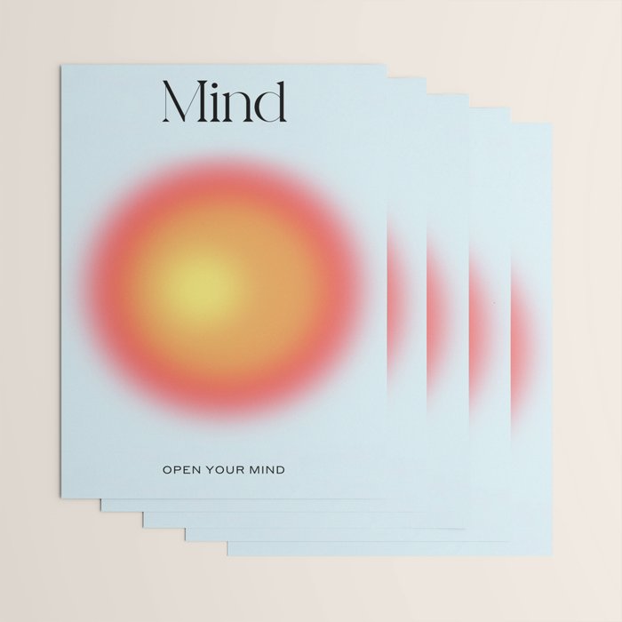 Mind: Aura Gradient 01 Wrapping Paper Gallery Image 3