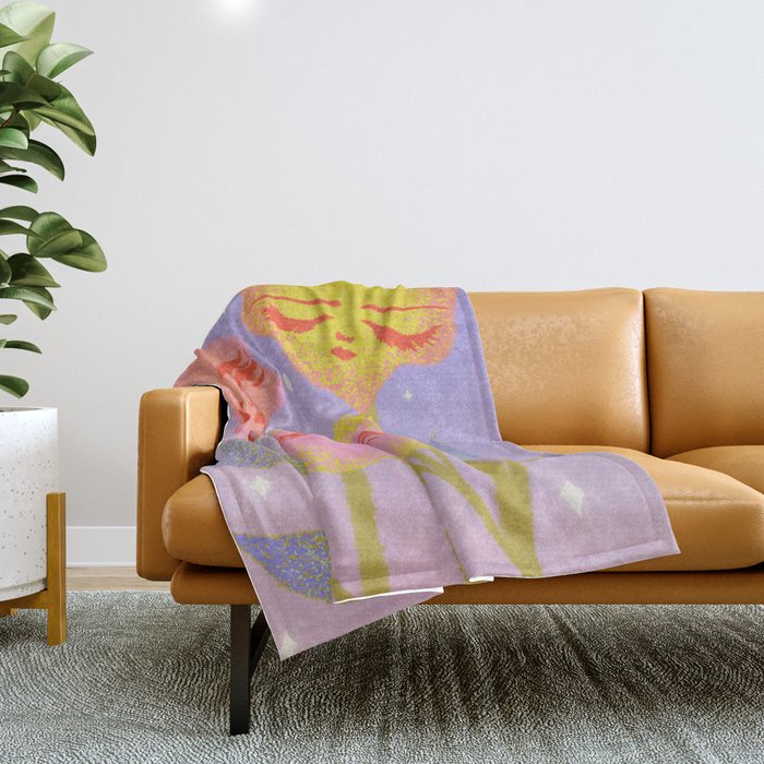 Past, Present & Future Throw Blanket Gallery Image 1