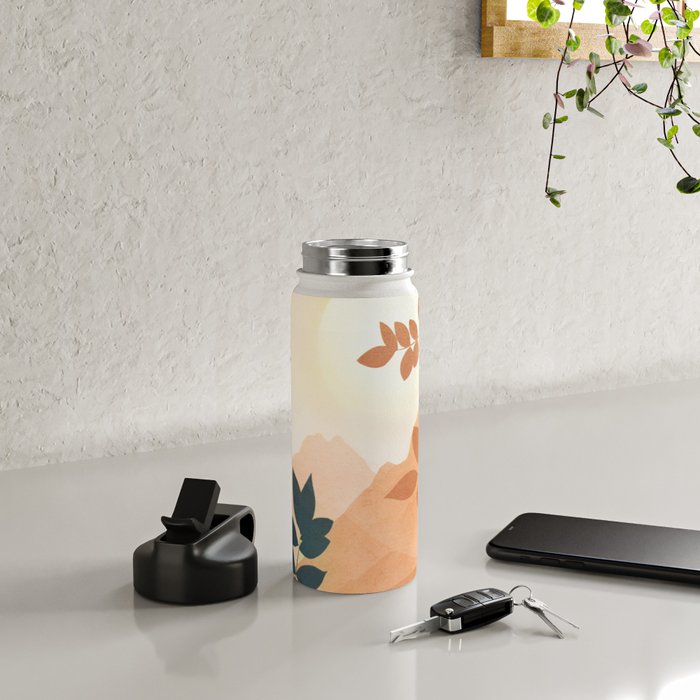 Morning in The Mountains Water Bottle Gallery Image 4