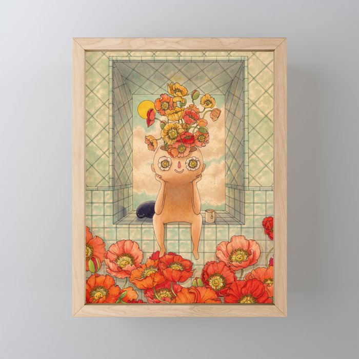 Poppy Season Mini Art Print Gallery Image 1