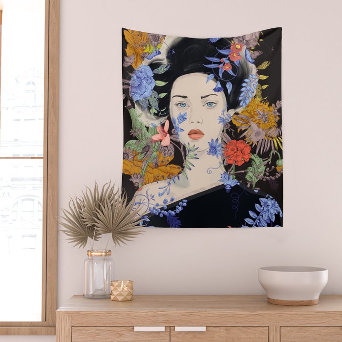 Blooming 25 Wall Tapestry Gallery Image 2