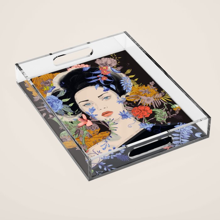 Blooming 25 Acrylic Tray Gallery Image 1