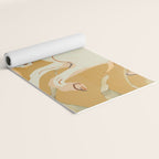 Minimal Abstract Art Horse Yoga Mat Gallery Image 2