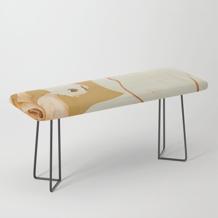 Minimal Abstract Art Horse Bench Gallery Image 1