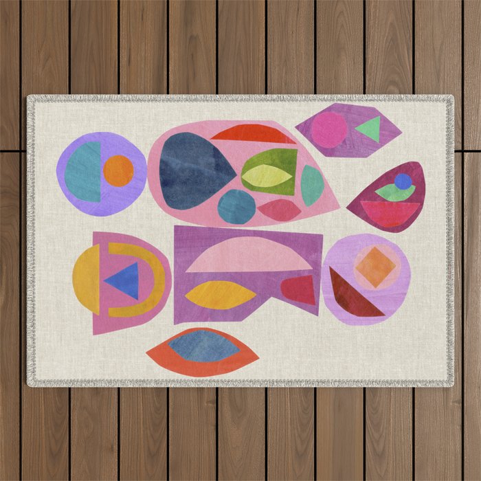 Midnight Mirror ii Outdoor Rug Gallery Image 1