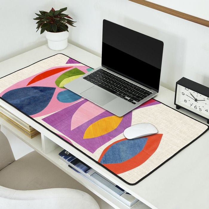 Midnight Mirror ii Desk Mat Gallery Image 2