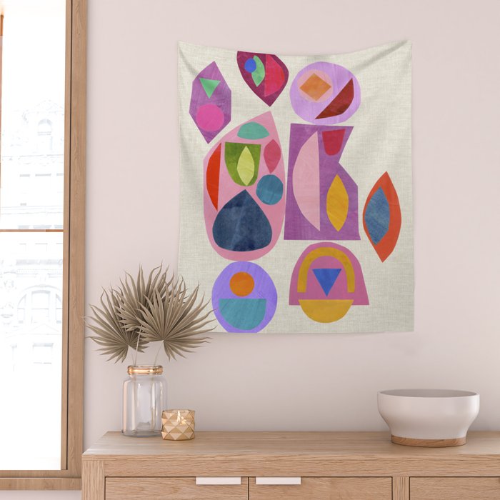 Midnight Mirror ii Wall Tapestry Gallery Image 2