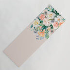 Pastel flower bouquet with roses Yoga Mat Gallery Image 1