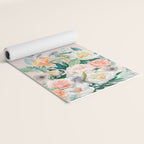 Pastel flower bouquet with roses Yoga Mat Gallery Image 2