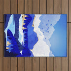 Blue Lake Outdoor Rug Gallery Image 1