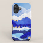 Blue Lake iPhone Case Gallery Image 1