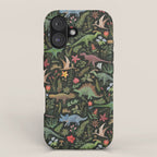 Dinosaur Jungle iPhone Case Gallery Image 1