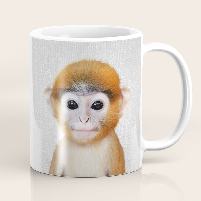 Baby Monkey - Colorful Coffee Mug Gallery Image 1