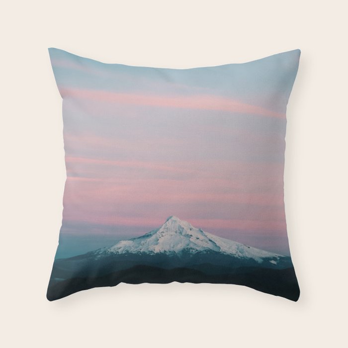 Mount Hood Throw Pillow Gallery Image 6